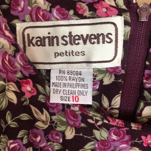 Vintage floral dress. Size small. - Picture 3 of 6